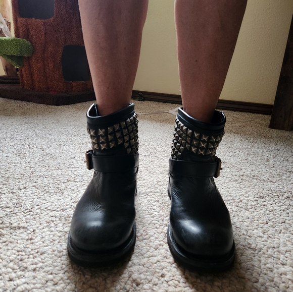 Ash studded motorcycle booties - Picture 14 of 14